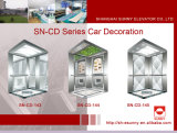 Elevator Cabin with Hairline Side Panel (SN-CD-143)