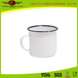 White Color Inside and out Side Enamel Mug