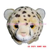 22cm Round Animal Plush Leopard Toys