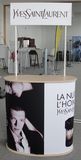 Wood Board Floor Standing Easy Carry Promotion Counter