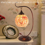 Wrought Iron Decoration Mosaic Glass Table Lamp of CE