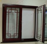 Chinese Classical Aluminium Wood Casement Window (AW-CW09)