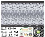 Stretch Textile Trim Fabric Lace K6470