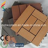 Wood Plastic Composite Tile Flooring/WPC Decking DIY Tile (30S30-5)