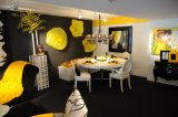 Yellow Murano Wall Lamp Decoration with Superior Quality