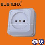 European Style Surface Mounted 2 Pin Socket (S1009)