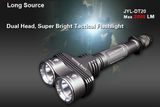 Powerful Two Heads LED Flashlight