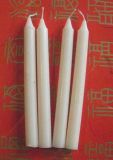 Dripless Smokeless Unscented Nontoxic Paraffin Wax White Household Candles
