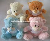 Plush Toy T-Shirt Stuffed Teddy Bear Plush Toy