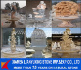Carved Marble Fountain Design for Garden & Hotel Decoration