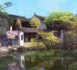 Beautiful and Attractive Village Scene Paintings (ESL-117)