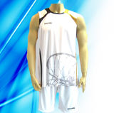 100% Polyester Man's Sleeveless Basketball Jersey