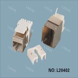 CAT6 Horizontal Keystone Jack (L20402)