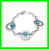 2012 Stainless Steel Jewellery with Blue Bead (TPSB728)