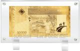 Gold Banknote (two sided) - Madagascar 10000 (JKD-GB-17B)