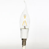 Dimmable 3W 300lm Tailed C35 Filament LED Bulb