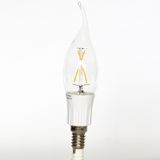 Dimmable 3W 300lm Tailed C35 Filament LED Bulb