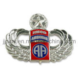 Military Cap Badge with Soft Enamel