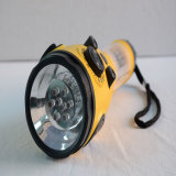 LED Flashlight Yellow FCC CE Approved Crank Radio (HT-3068)
