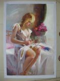 Hand-Made High Quality Modern Oil Painting HP004