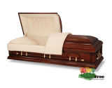 Solid Wood Casket Funeral Casket Wood Coffin