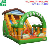 PVC Kids Paradise Outdoor Inflatable Slide for Sale (BJ-S14)