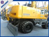 Cheap New XCMG Wheel Excavator Xe150W 15ton Wheel Excavator