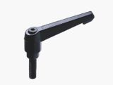 Indexed Clamping Lever with Threaded Stud (HK100301)