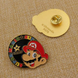 Custom Soft Enamel Super Mario Pin Badge