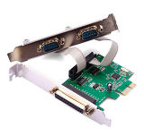 2015 Hot Sale 2 Serial Port and 1 Parallel Port PCI Express Controller Card