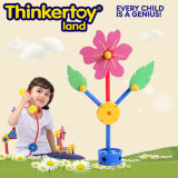 Plastic Mini Flower Interlocking Toy for Kids