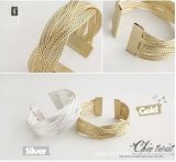 Fashion Jewelry Alloy Twist Bracelet (SZ0514)