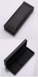 High Quality Black Plastic Pen Storage Box with Magnetic Closure