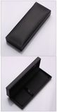 High Quality Black Plastic Pen Storage Box with Magnetic Closure