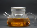 900ml Hand Made Borosilicate Single Wall Glass Teapot,