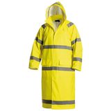 Long Design Hi Vis Rain Coat Wth Reflector