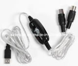 USB to MIDI Cable for Music Keyboard Adapter Converter