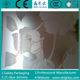 3-12mm Pattern Acid Etched Glass for Building