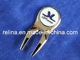 Custom Golf Divot Tool/Ball Marker/Hat Clip/Money Clip (GDT-12)