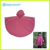 Polyester PVC Children Raincoat with Full Printing Rvc-08