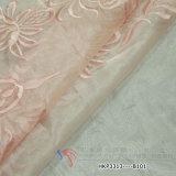 Organza Skirt Fabric with Embroidery Design for Fashion Dress