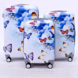 Beatiful Printing Butterfly Trolley Case, ABS+PC Luggage
