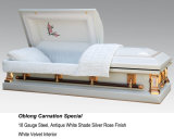 Oblong Carnation Special Casket