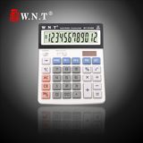 12 Digits Dual Solar Power Desktop Finance Calculator with Business, Sales or Office