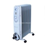 Indoor Room Floor Steeling Wheel Electric Oil Filled Radiator Heater