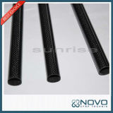 3k Plain Woven Pipe Glossy Carbon Fiber Tube for Multicopter Parts