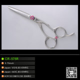 Hair Dressing Scissors with Crane Handle (CR-575R)