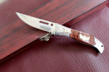 Wood Handle Folding Knife (SE-2267)