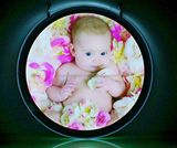 Special Round Style Crystal LED Photo Frame Light Box