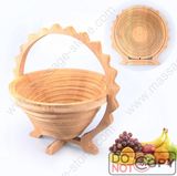 Folding Bamboo Fruit Baskets for Food Baskets